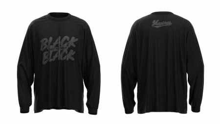 ロッテ　ソフトバンク3連戦で「BLACK　BLACKロングスリーブTシャツ」配布