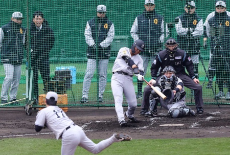 巨人・中山に侍・井端監督も熱視線　レギュラー目指す22歳　「もっと力強さを」