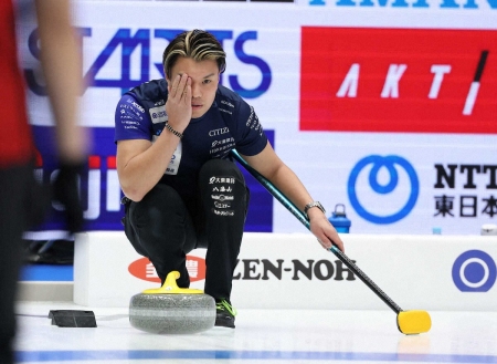 【カーリング】男子はSC軽井沢クが1位通過で決勝へ　スキップ山口「やるべきことを淡々と」