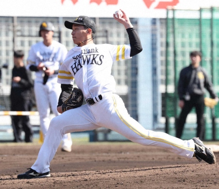 ソフトバンク・前田悠に愛のムチ　倉野コーチ「先を見据えて、強さを出してくれ」