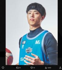 B1京都　岡田侑大に「脳震とう」の診断　全治1週間　8日横浜BC戦で相手選手と接触し負傷交代