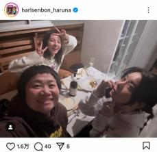 近藤春菜　「安心仲間」同じ事務所の仲良し人気タレント＆人気女優と忘年会3Sに「可愛い」の声