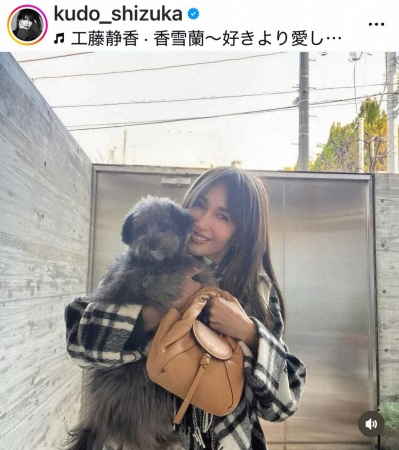 本日最終出品！工藤静香しーたん　マスコット 工藤静香 「クリスマスはなかなか身体が思うように動けず…年末の用意は