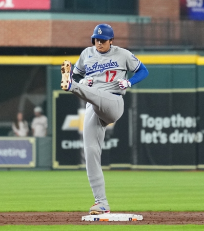 大谷翔平、ブレーブス戦「1番・DH」で出場 8試合ぶり本塁打期待 サイ