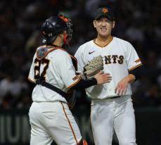 巨人・井上温大 惜しい！9回2死まで無失点…プロ初完封寸前で2ラン被弾