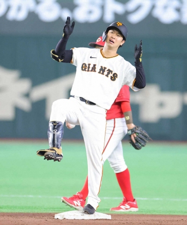 巨人・山崎伊織 熱投114球で今季初勝利 大飛球の中越え二塁打も