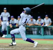 高校野球】花巻東が夏4連覇へ王手 萬谷堅心が2ラン含む3安打5打点で