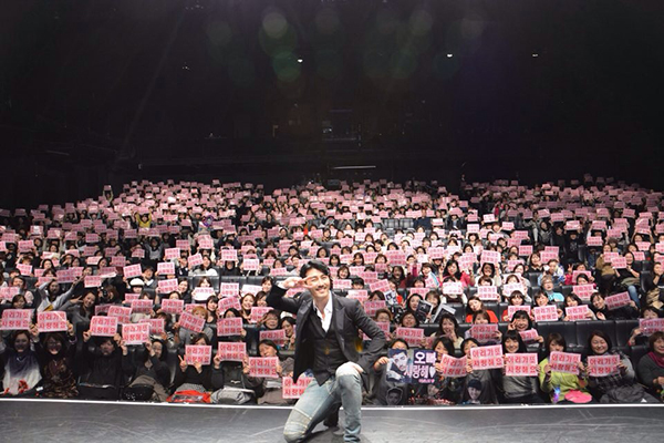 チャ・スンウォン、日本で2年半振りのファンミーティング大盛況！！