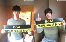 東方神起、BoAのカムバックを応援！「永遠な僕らのNo.1」