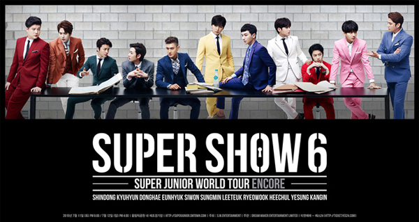 SUPER JUNIOR、7月「SUPER SHOW6」アンコールコン開催へ！イェソンも合流