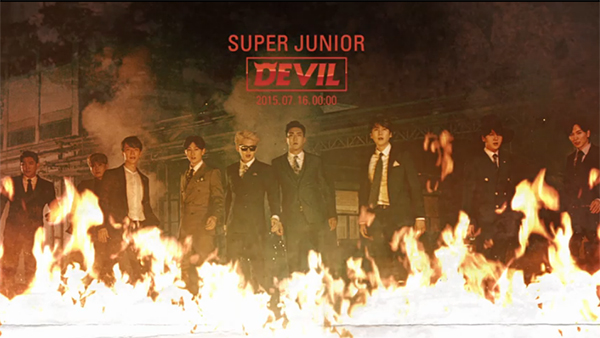 SUPER JUNIORが新曲『Devil』MV予告映像を公開！！