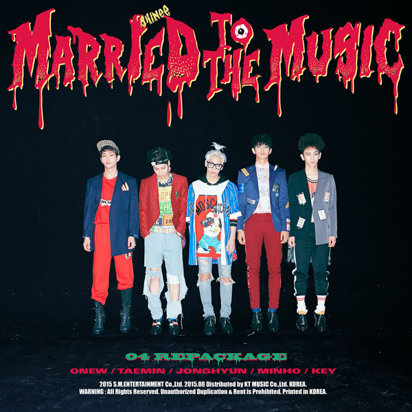 SHINeeリパッケアルバム「MARRIED TO THE MUSIC」、アルバムチャートも席巻！