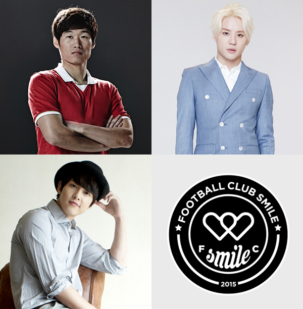 JYJジュンス、パク・チソンらが選手として参加！チャリティーサッカークラブ「FC SMILE」が創団