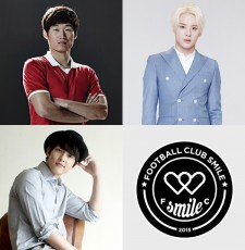 JYJジュンス、パク・チソンらが選手として参加！チャリティーサッカークラブ「FC SMILE」が創団