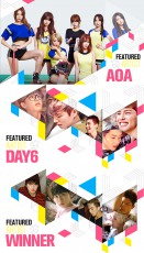 『KCON 2016 Japan × M COUNTDOWN』最終ラインナップとしてAOA､DAY6､WINNER､スペシャルMCにはハン・スンヨン､ユナク(超新星)の出演が決定!!