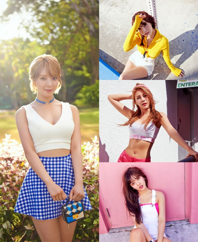 AOA、今度はジミン＆チョア＆ヘジョン&チャンミのキャンディガール！！