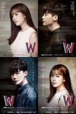 「W」イ・ジョンソク＆ハン・ヒョジュのキャラクターポスターが公開！
