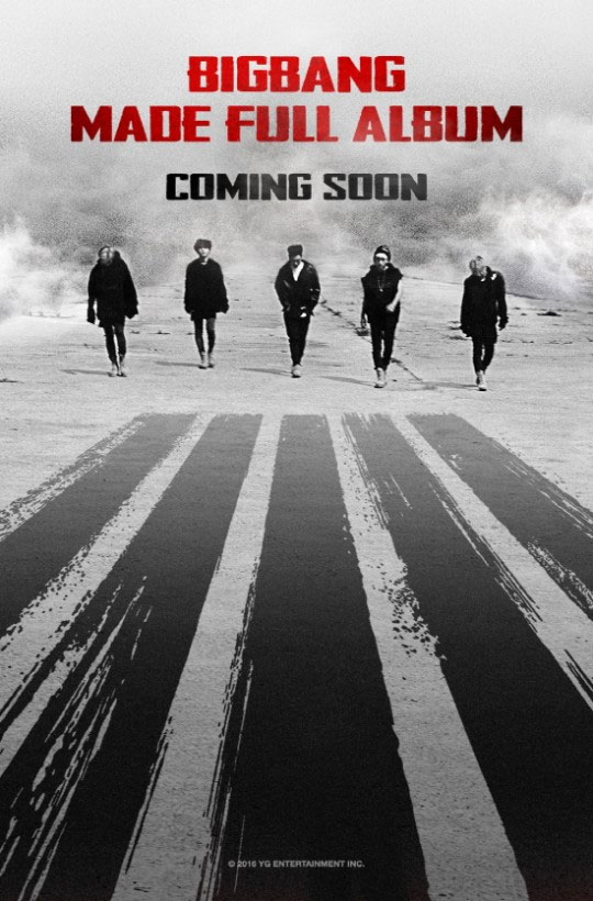 BIGBANG、カムバック予告写真公開！8年ぶりフルアルバムに期待高まる