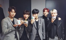 B1A4がファンに“貢ぐ”...温かいコーヒーと一緒にミニファンミ開催！