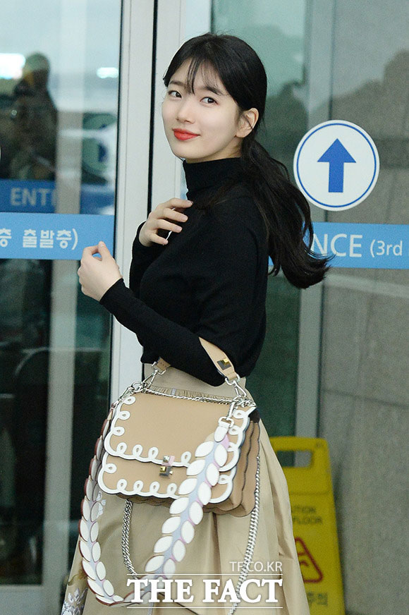 [Photo] miss A スジ、ラブリーな空港ファッション！