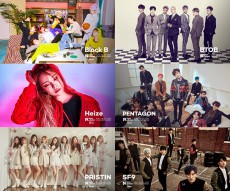 『KCON 2017 JAPAN × M COUNTDOWN』第２弾ラインナップにBlock B、BTOB、Heize、PENTAGON、PRISTIN、SF9の出演が決定！