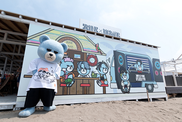 「KRU​NK×BIGBANG BEACH 2017」が15日より由​比ガ浜にてオープン！名古屋・大阪・福岡の3都市にてBEACH BARも開催！