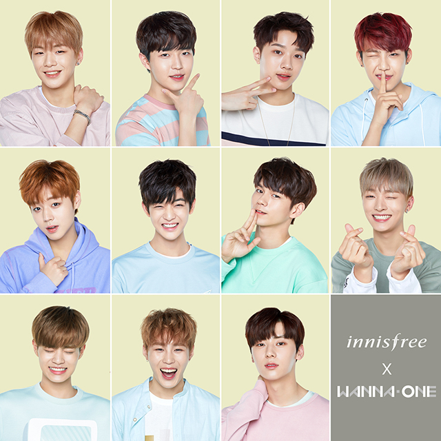 WANNA・ONE、化粧品モデルに決定！