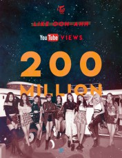 TWICE「Like OOH-AHH」MVがYouTubeで再生回数2億突破！世界のガールズグループ中でも3番目となる記録達成