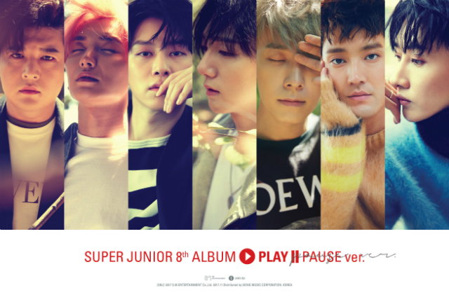 SUPER JUNIOR、11/28(火) 「PLAY」PAUSE Ver.リリース決定！K.R.Y.の新曲が収録！