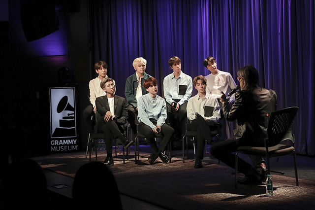 BTS（防弾少年団）、米グラミー・ミュージアムで「A CONVERSATION WITH BTS」を開催！