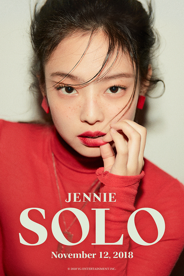 BLACKPINKのJENNIE、11月12日（月）ソロデビュー決定！