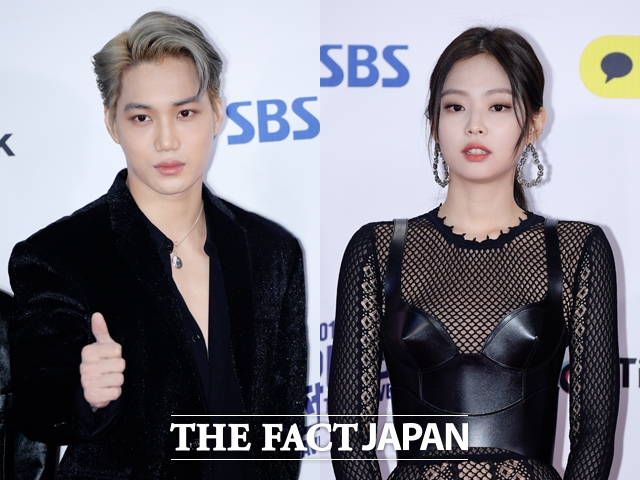 EXOのKAI ＆ BLACKPINKのJENNIEが熱愛！