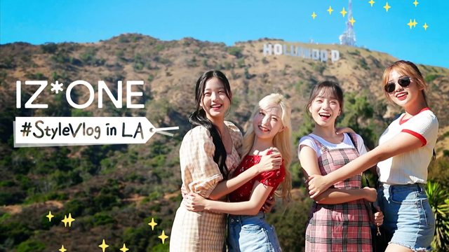 「IZ*ONE #StyleVlog in LA」5月18日オンエア大決定！