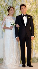[SSphoto] イ・ビョンホン＆イ・ミンジョン、「今日結婚します！」