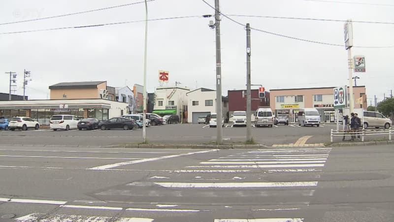 【速報】歩行者の70代女性死亡　80代男が運転する乗用車にはねられる　札幌市厚別区の交差点
