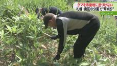 ヒグマを市街地に近づけるな　公園の草刈りやごみ拾い　障害物をなくす取り組み　札幌市南区