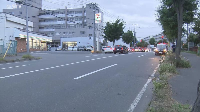 「1人が首が痛いと言っている」車3台が絡む事故　乗っていた男性1人が搬送　札幌市豊平区