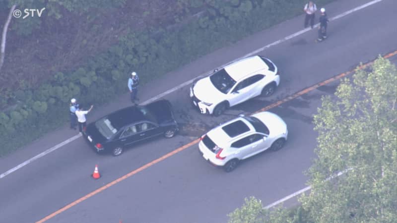 【速報】中山峠で車３台が絡む事故　小学生と中学生を含む８人を病院搬送　札幌市南区