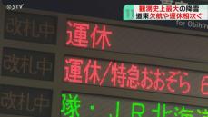 【運休情報】あすも特急「おおぞら」「とかち」終日運休　除雪作業に時間かかる　ＪＲ北海道