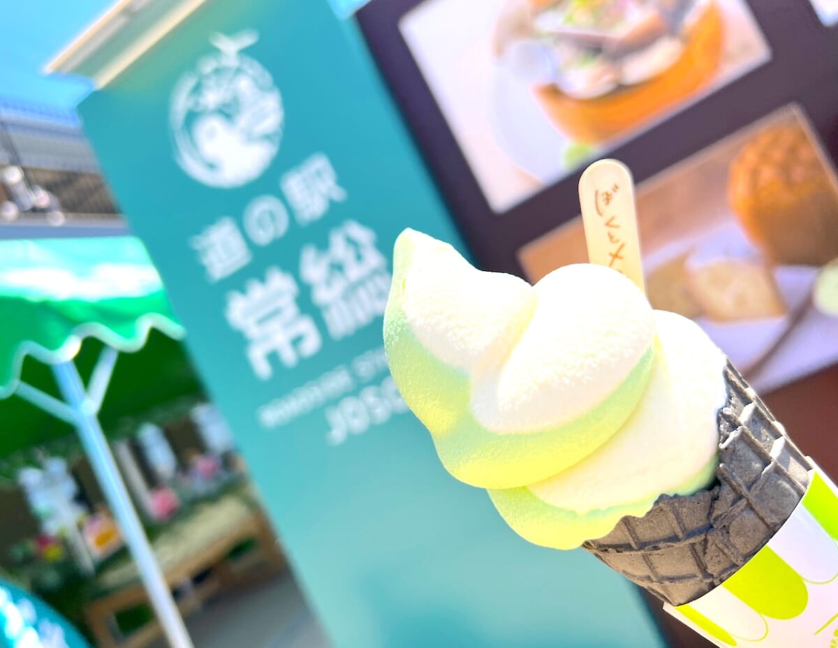 【道の駅常総】映えるソフトクリームは必食！茨城を楽しむ新スポットに行ってみた