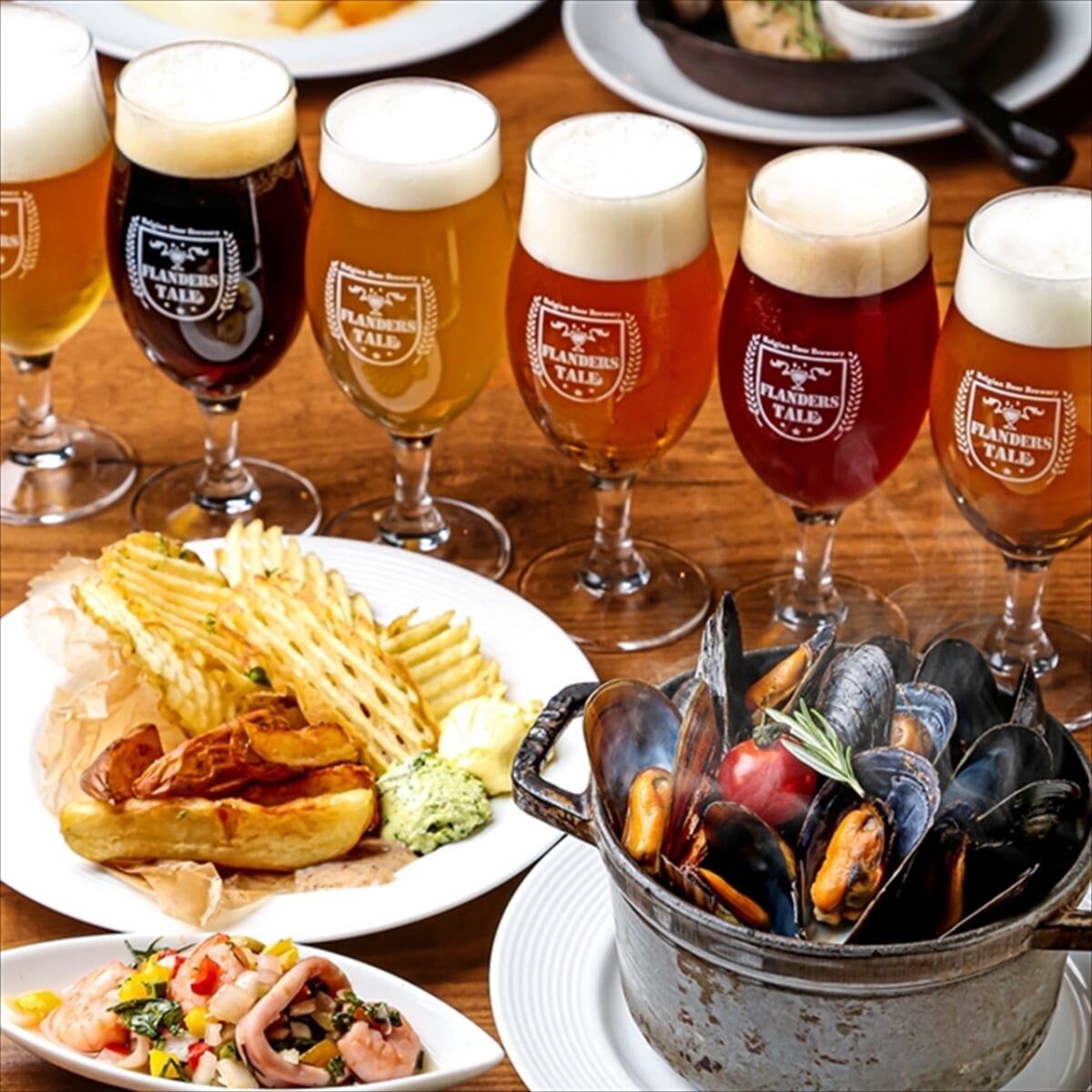 【JR大阪駅直結のビアレストラン】30種類以上のベルギービールが楽しめる！「フランダース・テイル　バルチカ03」オープン