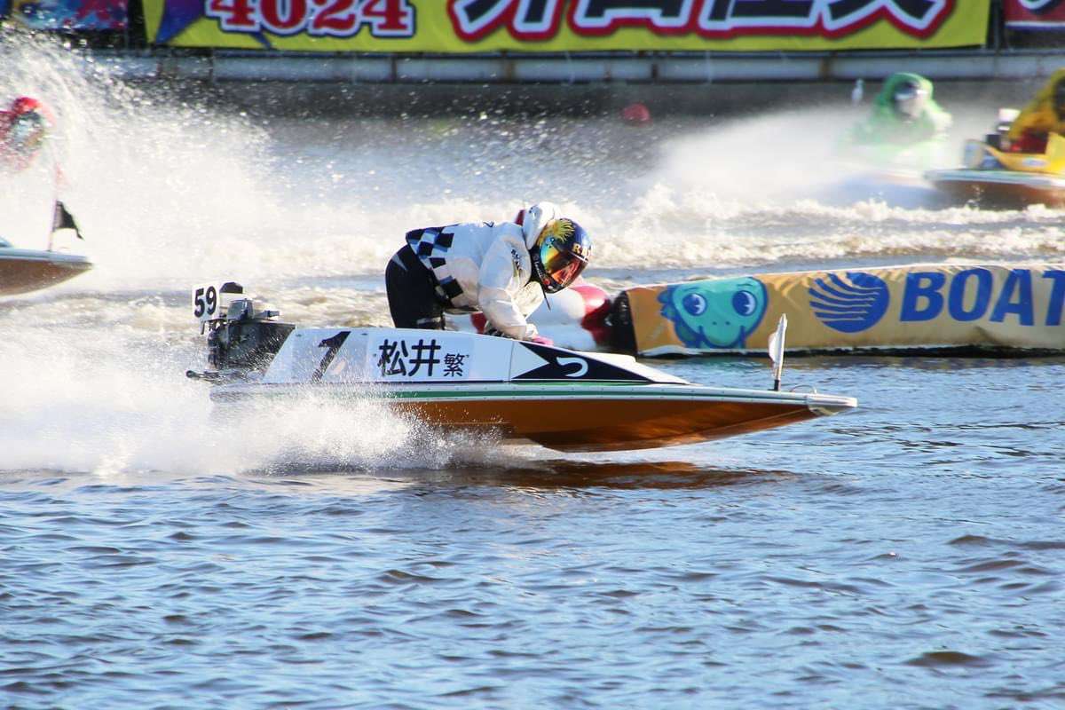 松井繁が優勝！BOATRACE津G1ツッキー王座決定戦