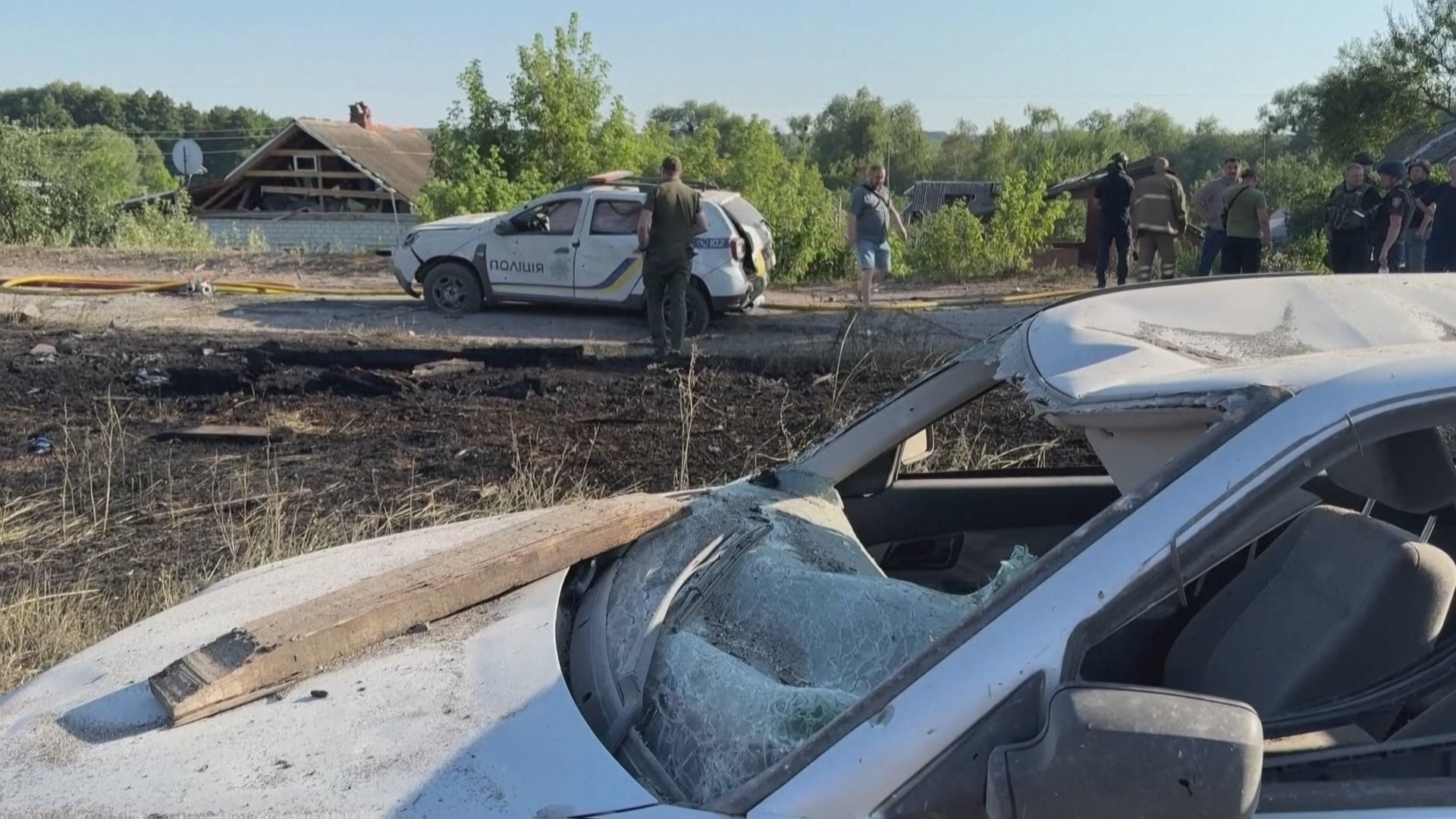 ウクライナ　ハルキウ州の鉄道施設にロシア軍による攻撃　2人死亡　20人以上けが