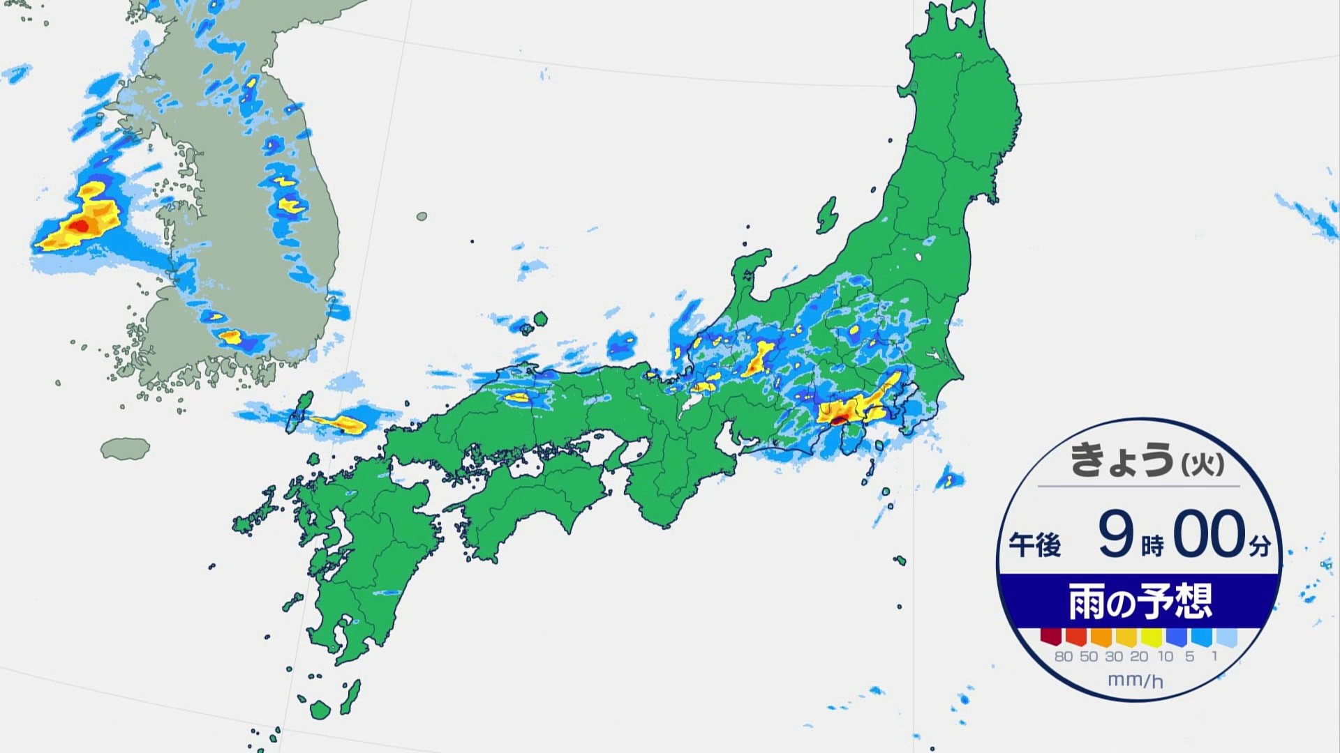 東日本・西日本は局地的に非常に激しい雨　土砂災害や河川の増水・氾濫などに警戒