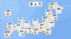 【7月20日 今日の天気】全国的に激しい雷雨に注意　厳しい暑さ続く　雨が降る日本海側でも真夏日となる予想