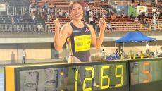 女子100mハードル福部真子、12秒69の日本新記録で優勝！パリ五輪に弾み【日本オールスターナイト陸上】