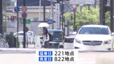 きのう近畿・中国で梅雨明け　全国的に厳しい暑さ　北海道でも今季初の猛暑日　きょうも全国的に危険な暑さ続く見込み