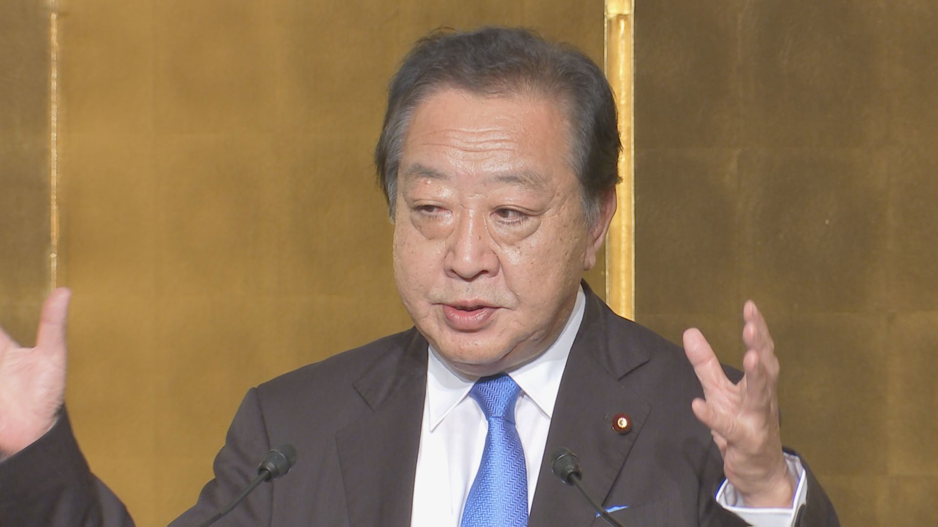 立憲民主党・野田元総理「私が私がとは思っていない」9月予定の代表選立候補に慎重な考え