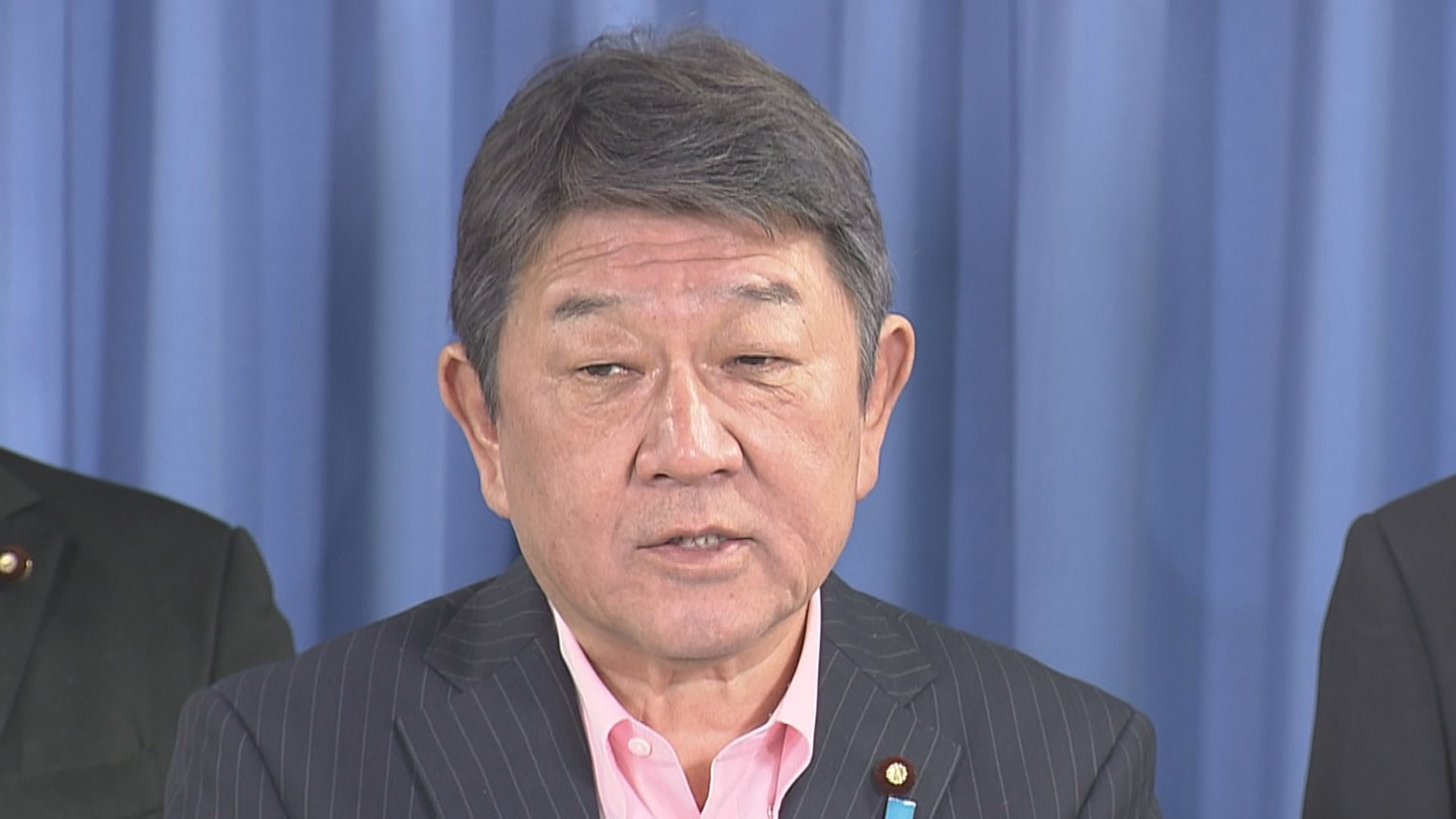 自民党総裁選をめぐり、茂木幹事長「最初に手を挙げることは絶対ない」
