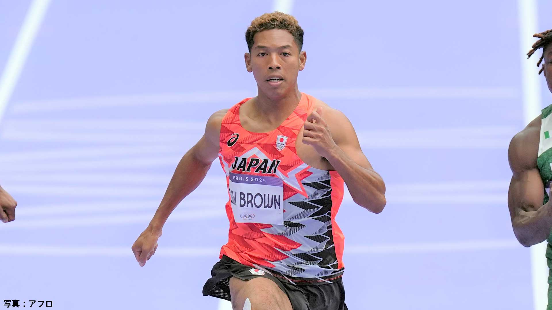 男子100m、サニブラウンが10秒02で準決勝進出！終盤流しながらも日本勢五輪最高記録、坂井、東田は惜しくも敗退【パリ五輪・陸上】